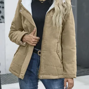 Eleonora | Cappotto elegante con cappuccio