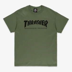 THRASHER SKATE MAG ARMY TEE