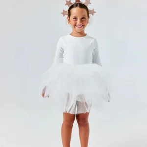 Abito Bambina Tutù Bianco