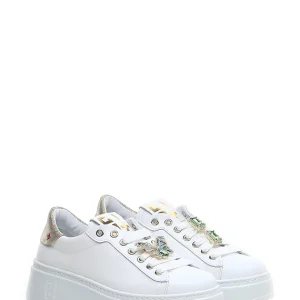 Scarpe Sneakers White Farfalla