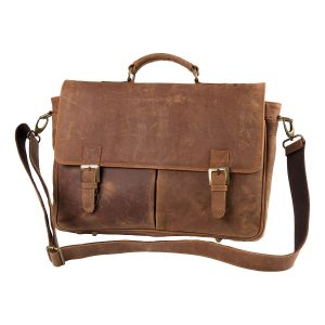 Cartella professionale in cuoio ingrassato