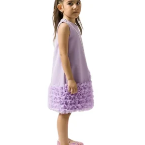 Abito Bambina Campana Chic '60 Violet