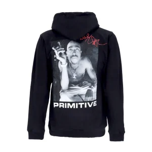 PRIMITIVE X TUPAC SMOKE HOODIE BLACK