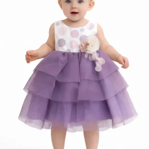 Abito Neonata Pois Glicine