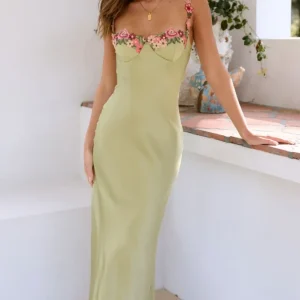 Adriana | Maxi Abito Floreale Elegante da Cerimonia per Donna