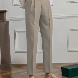 Giorgia | Pantaloni chino classici a pieghe