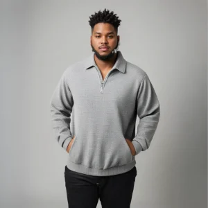 Enzo | Maglione vintage con zip