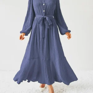 Daniela | Abito elegante a maniche lunghe