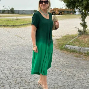 Simona | Abito elegante in cotone