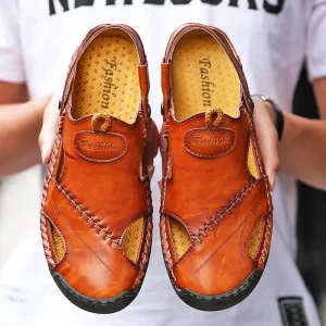 Emiliano | Sandali classici e robusti in pelle