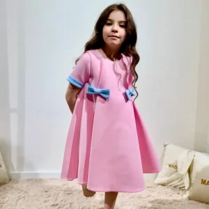Abito Bambina Rosa Fiocchi Paris