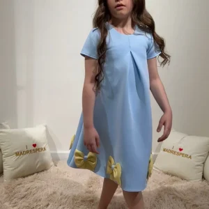 Abito Bambina Polvere Fiocchi