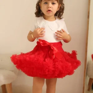 Gonna Tutù Rossa Bambina