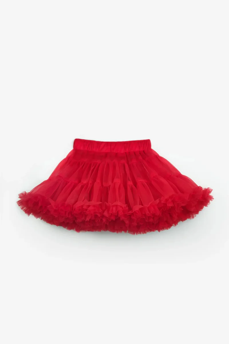 Gonna Tutù Rossa Bambina - immagine 5