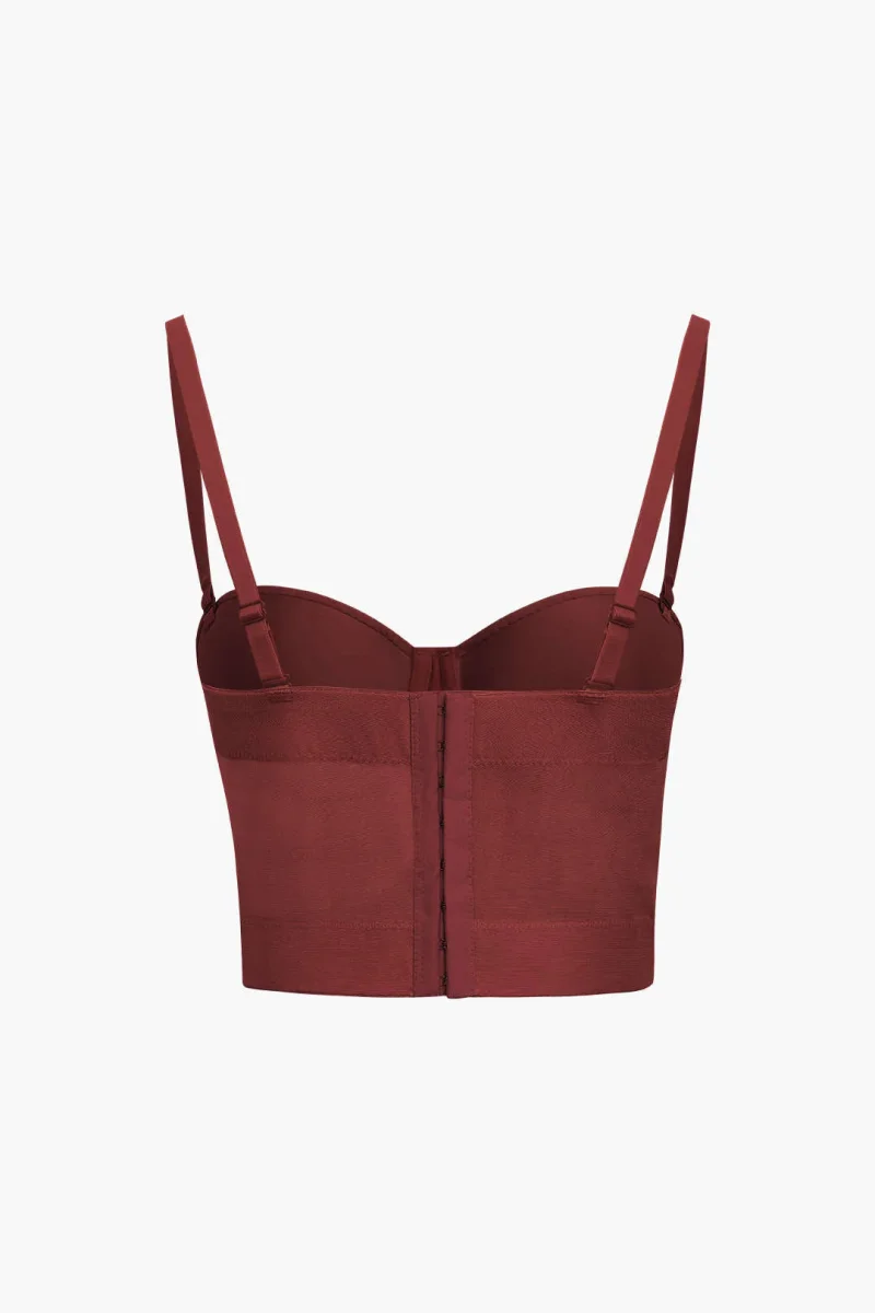 Andrea | Top corsetto bustier in rete traspirante - immagine 7