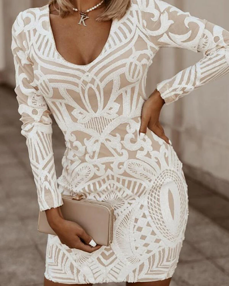 Ava | Abito in maglia taglie forti - immagine 5