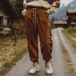 Bella | Pantaloni a vita alta