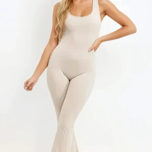 Azzurra | Tuta elegante senza maniche