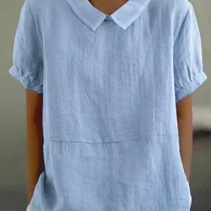 Diana | Elegante top con colletto vintage