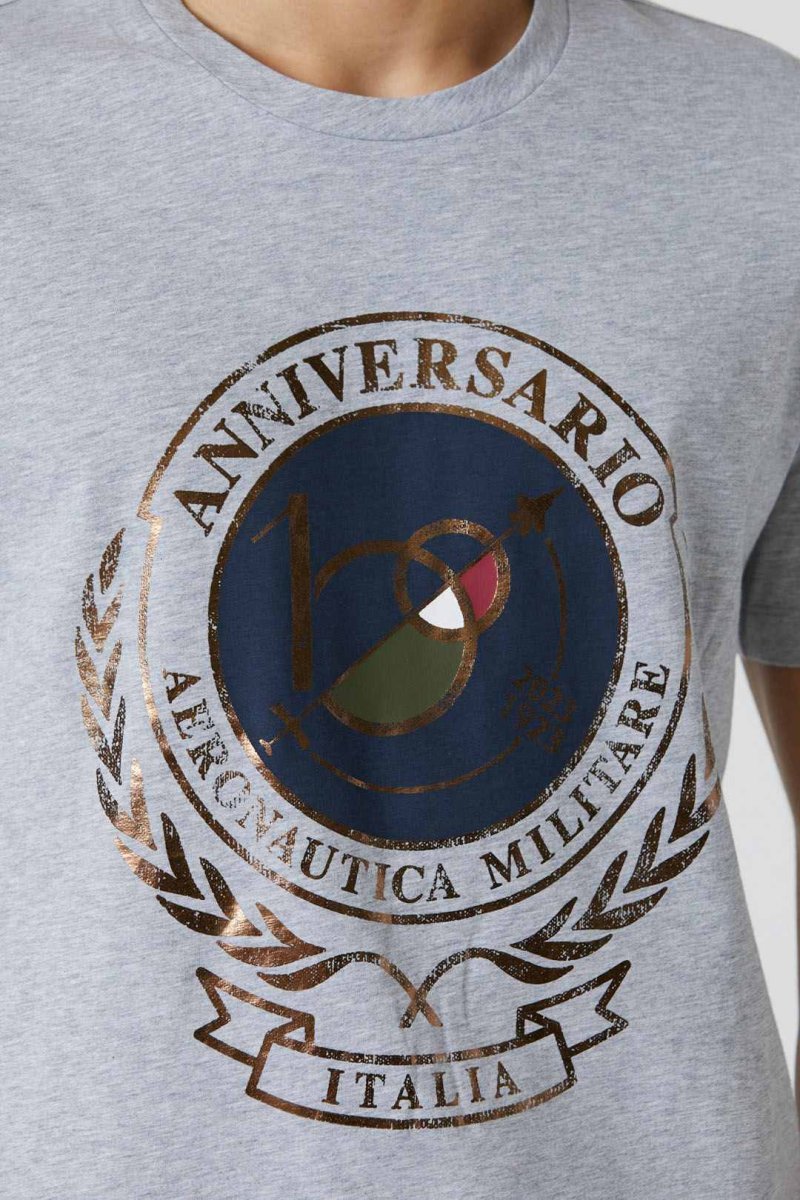 AERONAUTICA MILITARE
T-SHIRT STAMPA CENTENARIO AM 231TS2118J594 - immagine 5