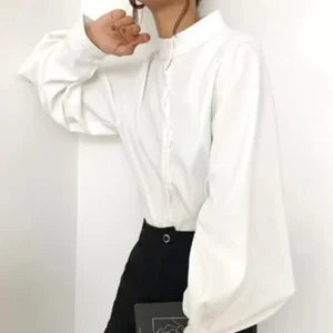 Franziska | Comoda ed elegante camicetta con maniche a sbuffo