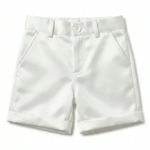 Bermuda Battesimo Bimbo Bianco