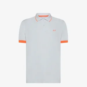 SUN68
POLO SMALL STRIPES FLUO S/S A35120