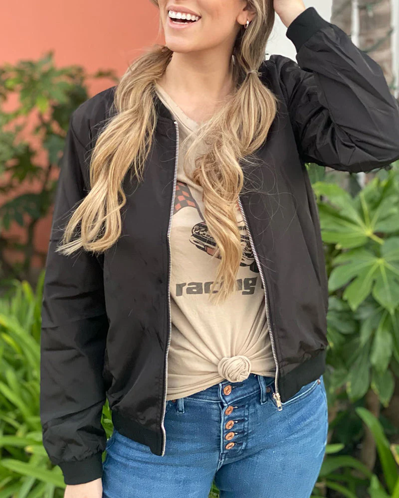 Tiziana | Bomber traspirante dal taglio rilassato