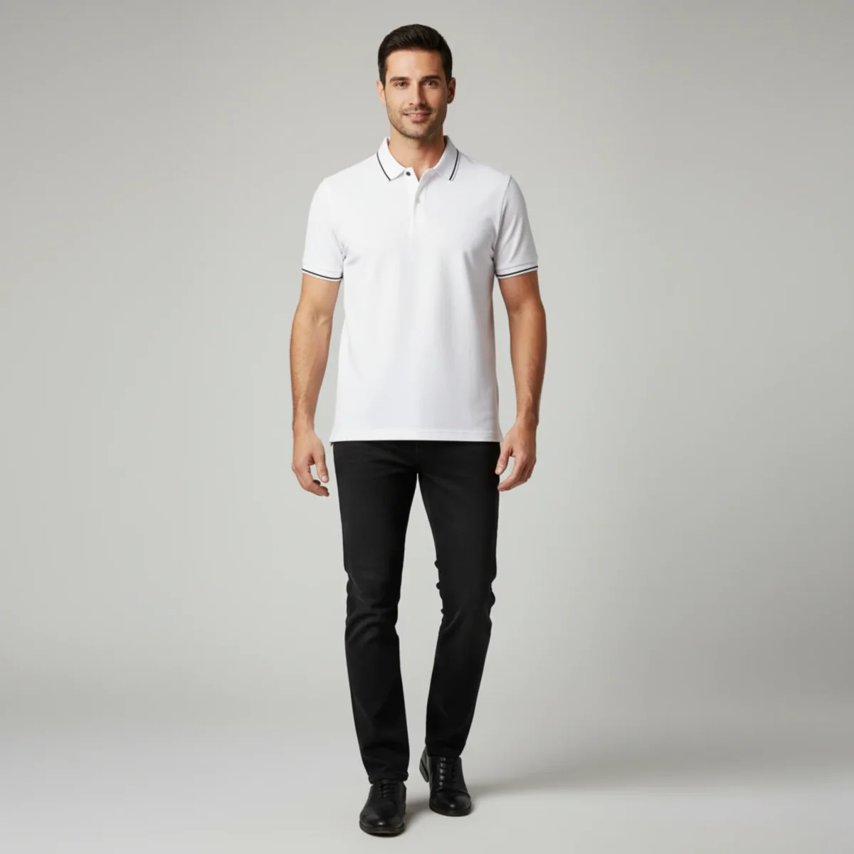 Giorgio | Polo Elegante da Uomo – Ultra Aderente, Comfort Superiore & Stile Moderno - immagine 6