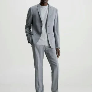 CALVIN KLEIN
PANTALONI IN MISTO LANA SLIM K10K111075