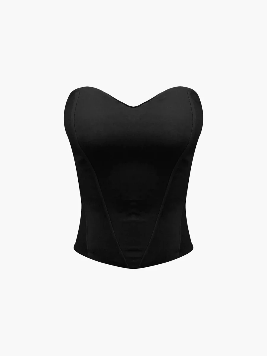 Heidi | Elegante top corsetto con scollo a cuore