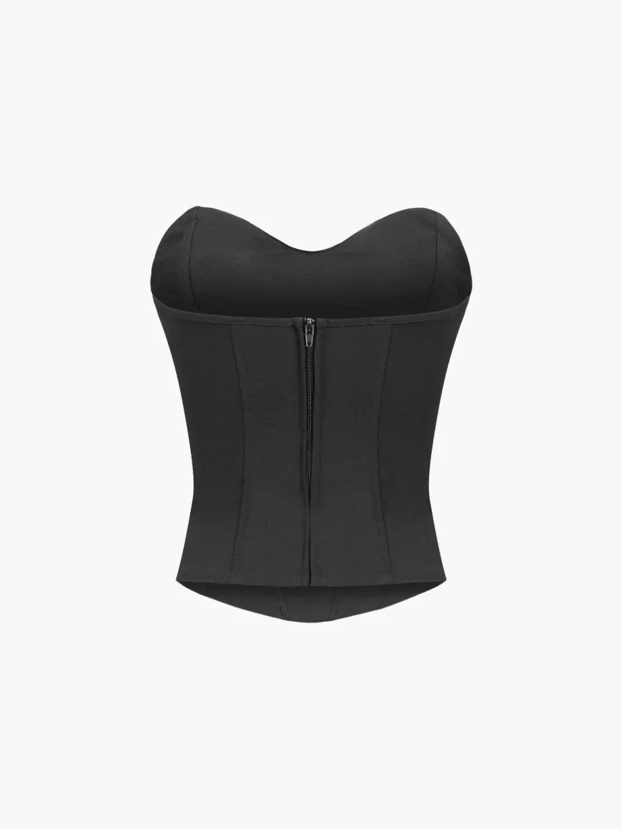 Heidi | Elegante top corsetto con scollo a cuore - immagine 4