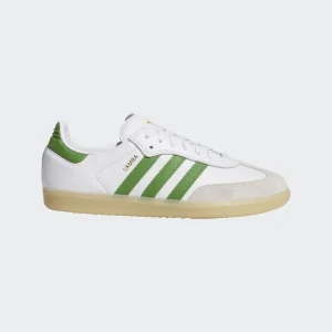 ADIDAS SAMBA ADV WHITE/CREW GREEN/GUM