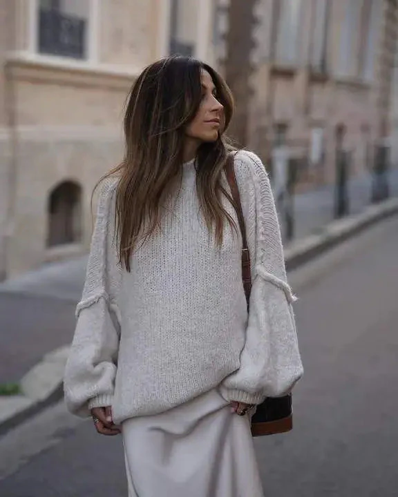 Jessica | Morbido maglione oversize lavorato a maglia - immagine 3