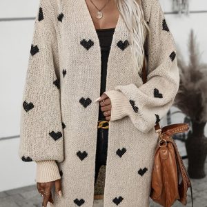 Johanna | Cardigan giocoso con motivo a cuore