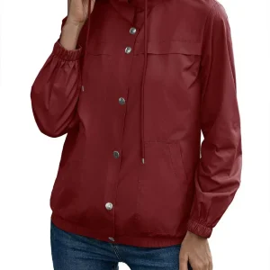 Johanna | Trench impermeabile con cappuccio