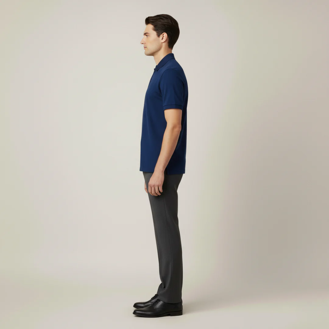 Liam | Polo da Uomo – Elegante, Comfort & Versatile Manica Lunga - immagine 5