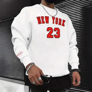 Luke | Felpa con stampa elegante