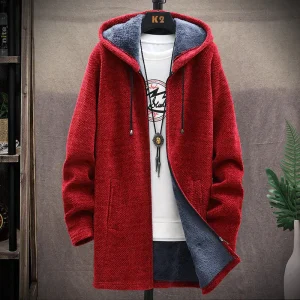 Marcel | Caldo cardigan con zip