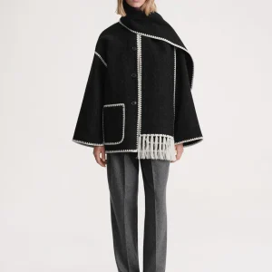 Marina | Giacca elegante e comoda con sciarpa