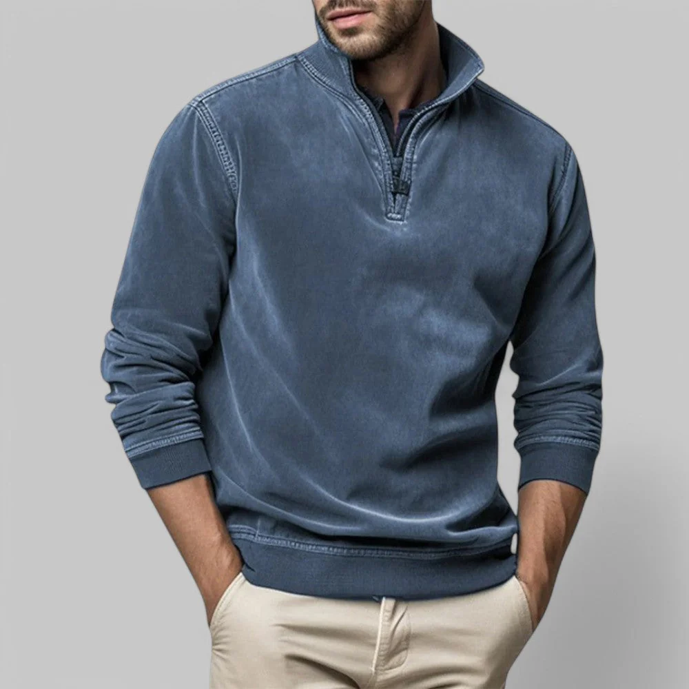 Castore | Maglione casual in misto cotone con collo alto - immagine 5