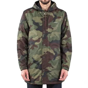 OBEY SINGFORD PARKA FIELD CAMO