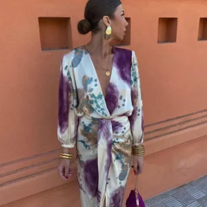 Bianca | Abito lungo elegante