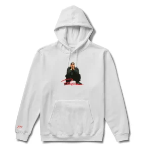 PRIMITIVE X TUPAC SHAKUR HOODIE WHITE