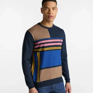 HARMONT&BLAINE
PULLOVER COLOR BLOCK HRP828 030788