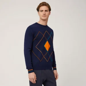 HARMONT&BLAINE
PULLOVER CON MOTIVO ARGYLE HRM659 030788.