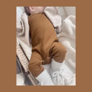 Romper Lunga Modal Milk Chocolate