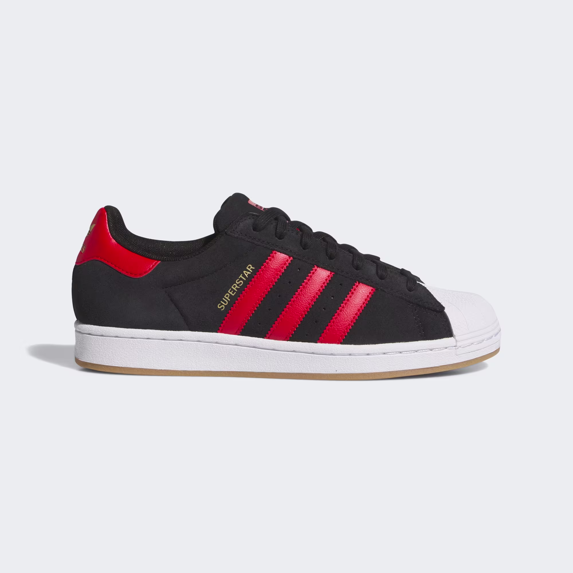 ADIDAS SUPERSTAR ADV CBLACK/BETTER SCARLET/CWHITE