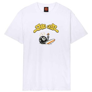 SANTA CRUZ WINKOWSKI SURF FRONT TEE WHITE