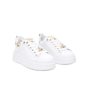 Scarpe Sneakers White Perla GIO+